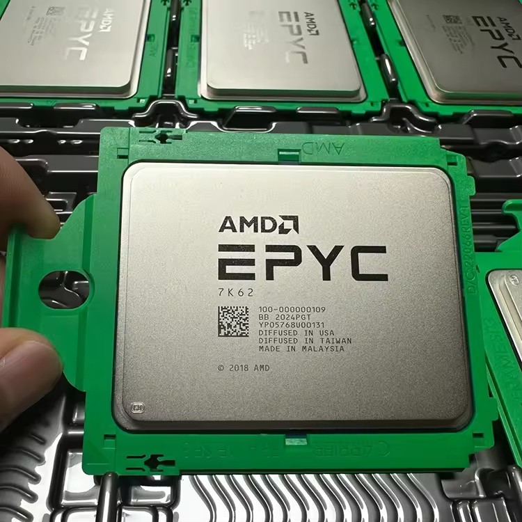 AMD EPYC 7K62 48-Core Server Processor 2.6GHz SP3 Socket 240W TDP High ...